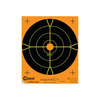 Mit den Caldwell Orange Peel Bullseye Targets siehst du Treffer sofort dank der dualen Farbtechnologie. Einfach anbringen, keine Stifte nötig, und mit Pastern reparierbar!